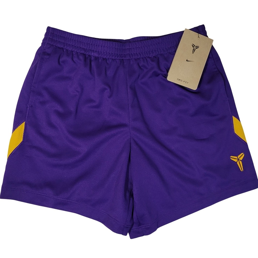Nike Kobe Bryant Boys Basketball Shorts Little Kid Size 6 (5-6 Yrs) Purple Sport